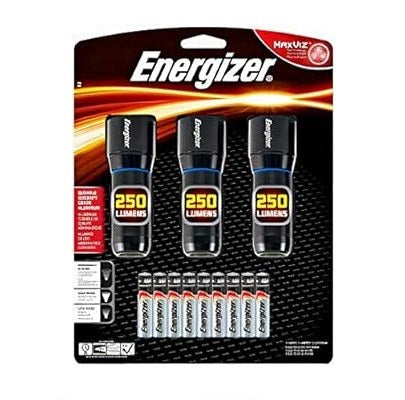 Vision Torch Metal 250lm 3PACK