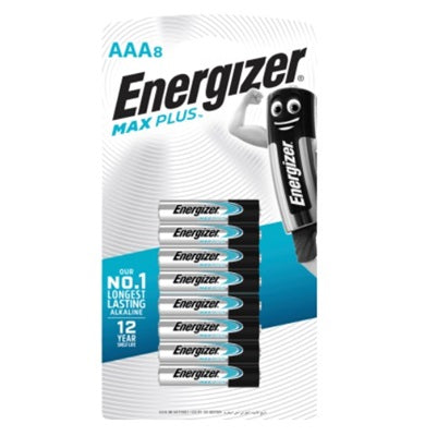Battery Max Plus AAA Size 8PK