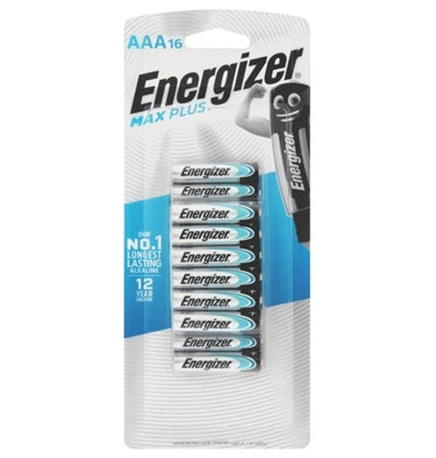 Battery Max Plus AAA Size 16PK