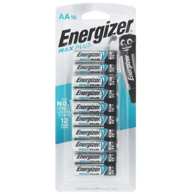 Battery Max Plus AA Size 16PK