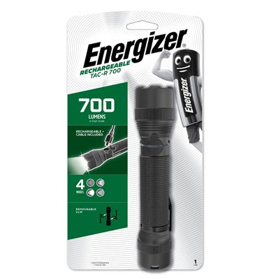 Tactical Torch Metal Rechargeable 700lm