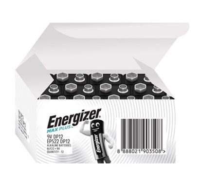 Battery Max Plus Bulk 9V Each