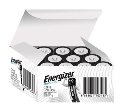 Battery Max Plus C Size Bulk DP12 EACH