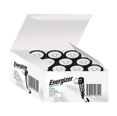 Battery Max Plus D Size Bulk DP12 EACH