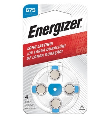 Battery Hearing Aid Size 675 4Card