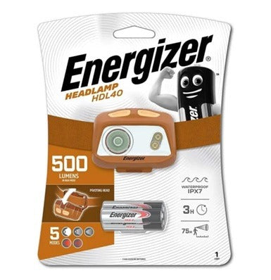 Headlight Five Light Modes 500lm Red LED