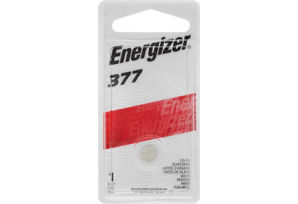 Watch Battery Silver Oxide 377BPZ 1.5V Ea