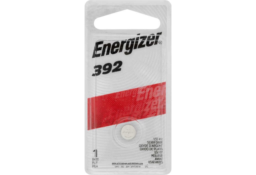 Watch Battery Silver Oxide 392 1.5V Ea