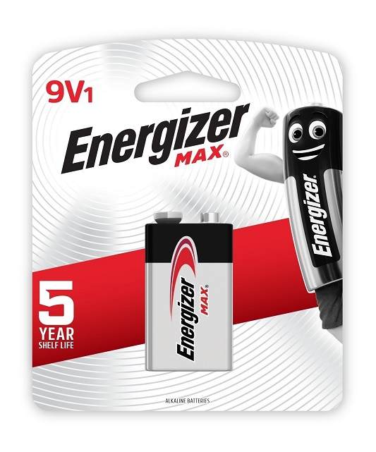 Battery Max 9V 1Pk