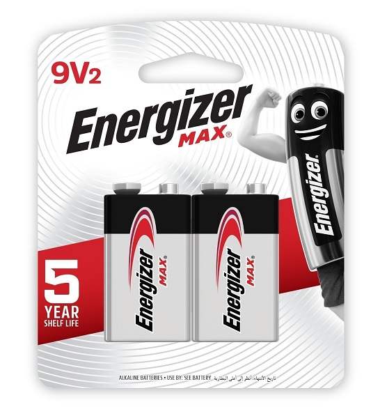 Battery Max 9V 2Pk