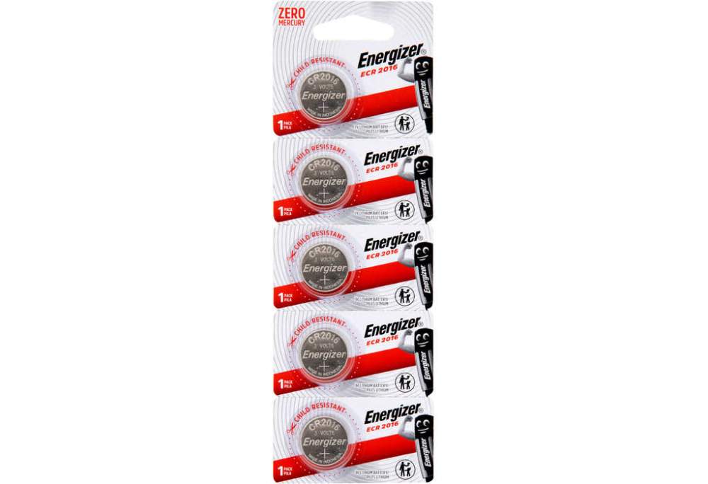 Battery Lithium Coin CR 2016 3V Ea