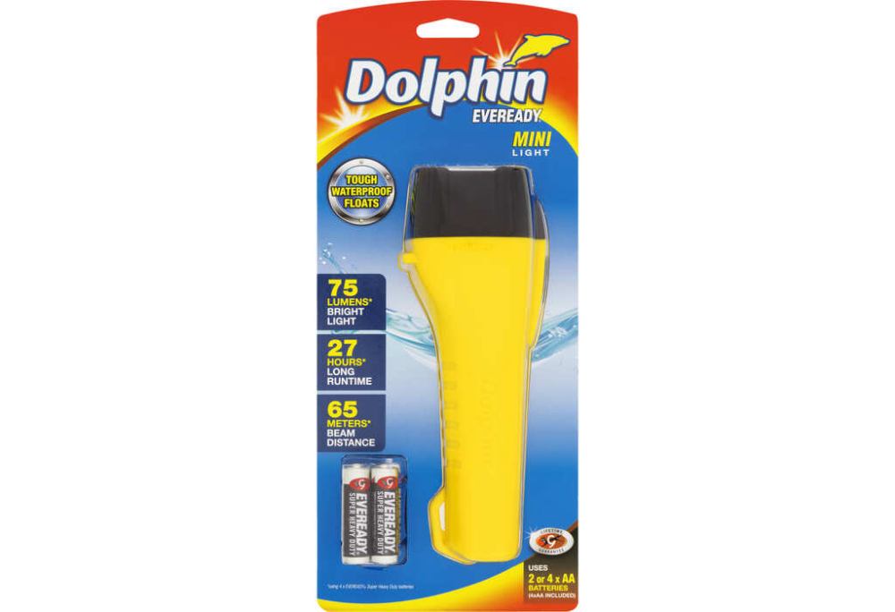 Dolphin Mini Torch 4 x AA