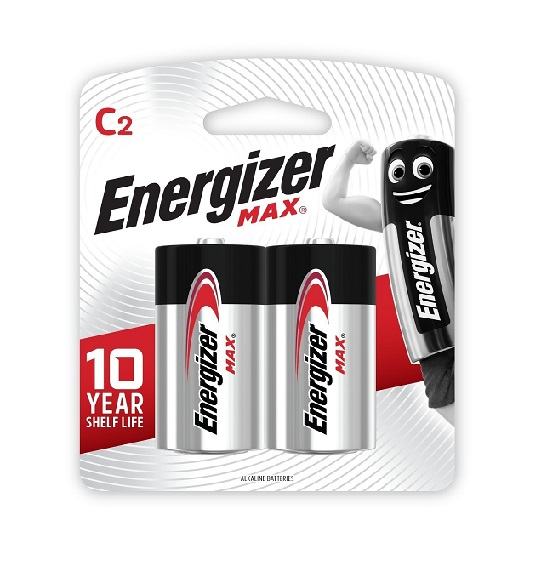 Battery Max C Size 2Pk