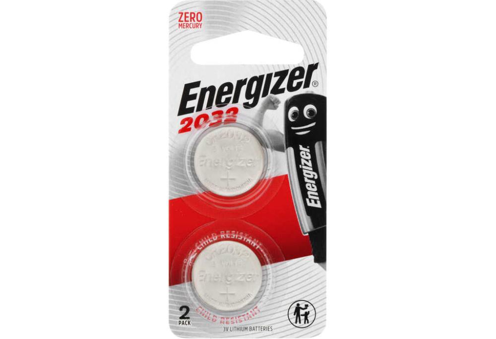 Battery Lithium Coin CR 2032 3V 2Pk