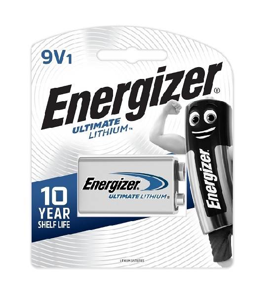 Battery Lithium 9V 1Pk