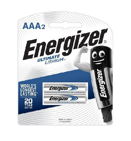 Battery Lithium AAA Size 2Pk