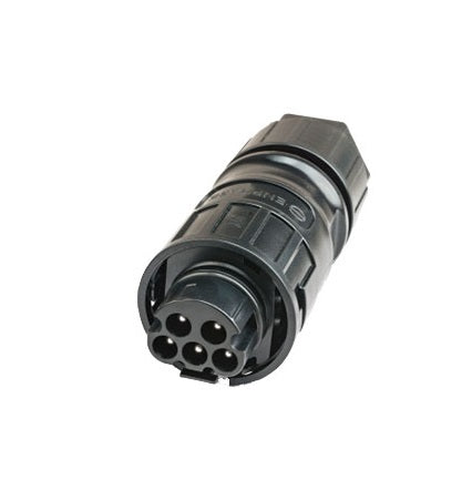Q Cable Connector 3 Phase Male Field-wireable