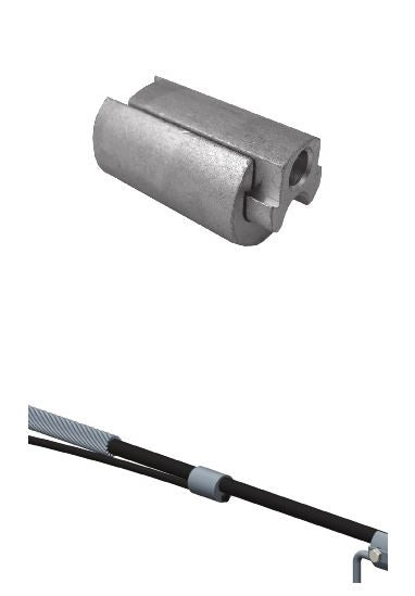 EP4.1100 Line Tap Comp Weke-Kutu 2pc 50mm