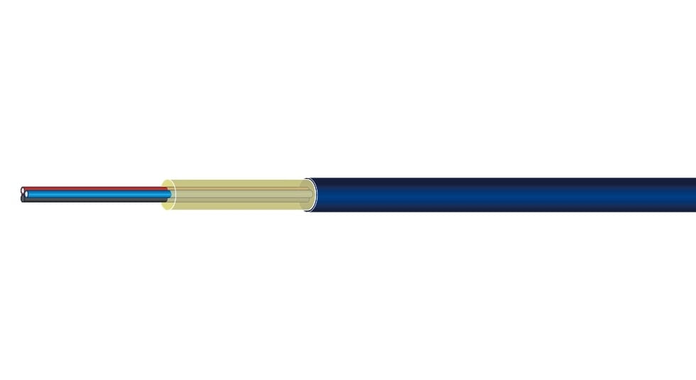 Stingray Air Blown Fibre 2F LC/APC G657A2 TIA-59 (500m Reel)