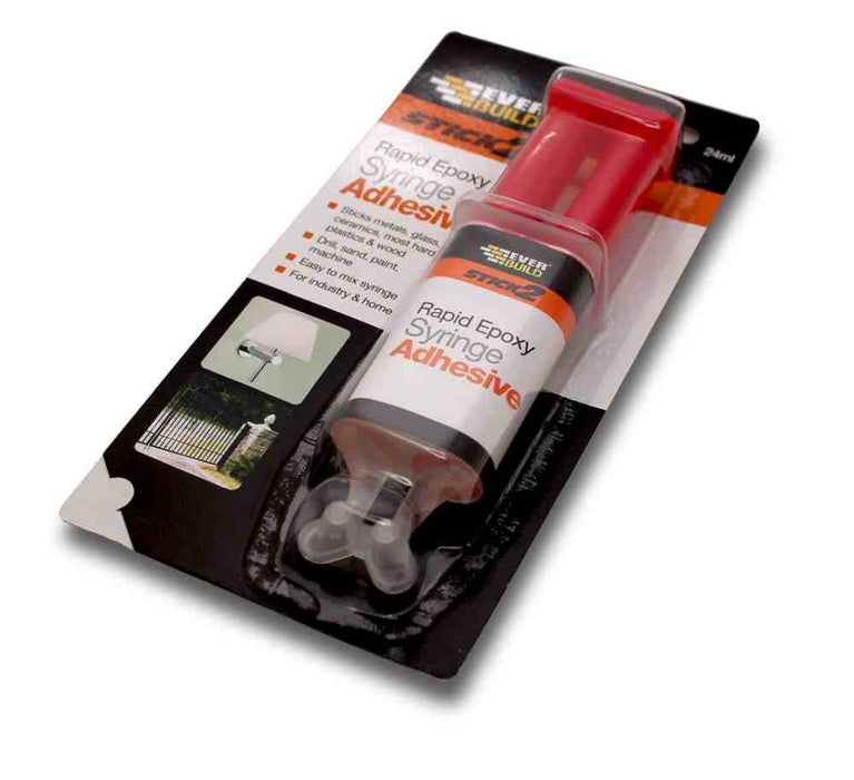 Adhesive Stick 2 Rapid Epoxy Syringe 24ml