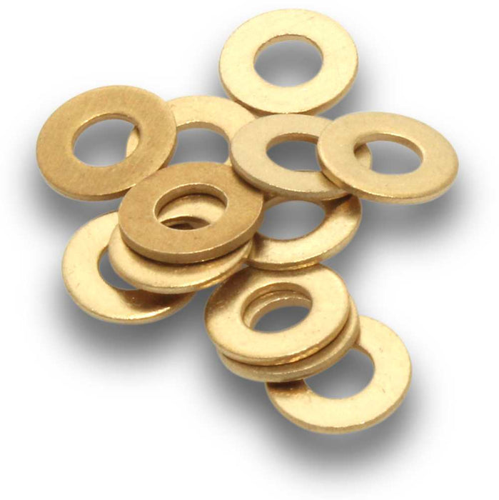 Flat Washer 1/4in Brass (Jar115)