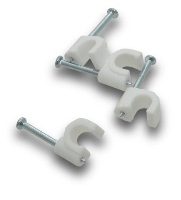 Cable Clip RG6/59 Coaxial Cable (Jar100)