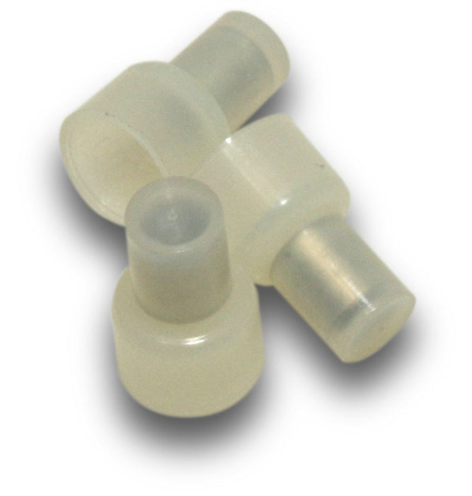 Connector End Clear 2.5mm (Pkt100)