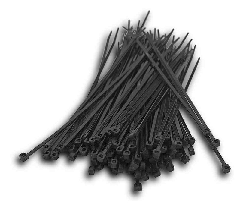 Cable Tie 100 x 2.5mm Black (Pkt100)