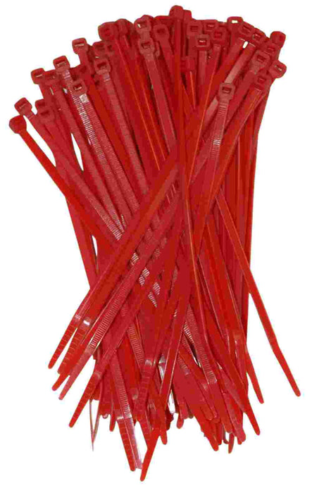 Cable Tie 203 x 3.2mm Red (Pkt100)