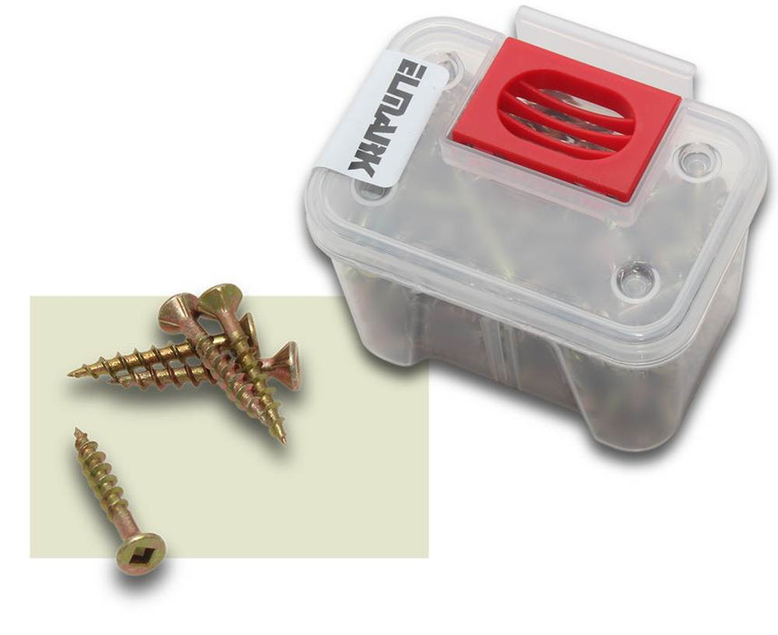 Screw 8 x 1 1/4in Elmark Sq/Dr Countersunk (Tub 225)