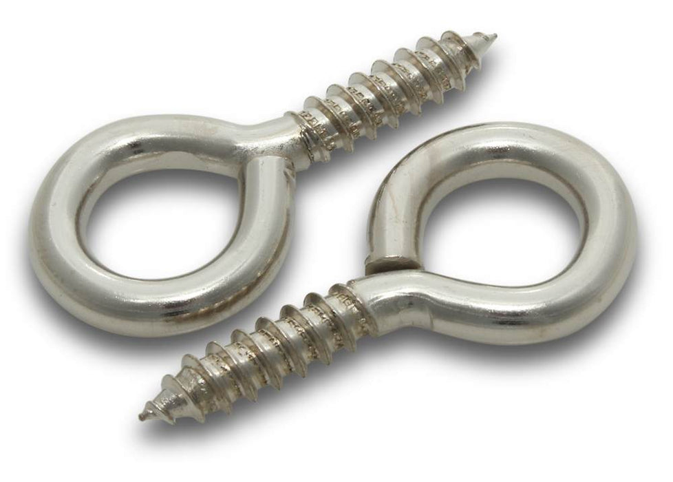 Eyehook No8 Long Nickel Plated