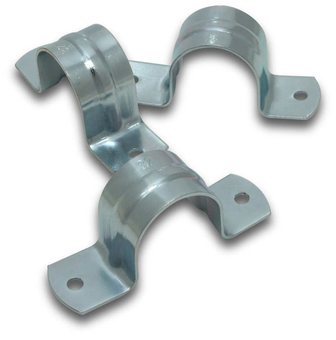 Conduit Full Saddle 25mm Galv