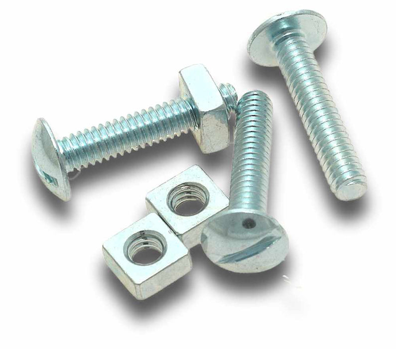 Gutter Bolt 1/4 x 1in with Nut (Jar45)