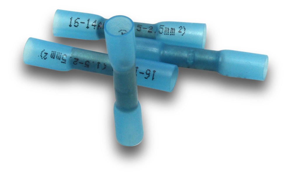 Heatshrink Inline Splice Blue 2.5mm (Pkt100)