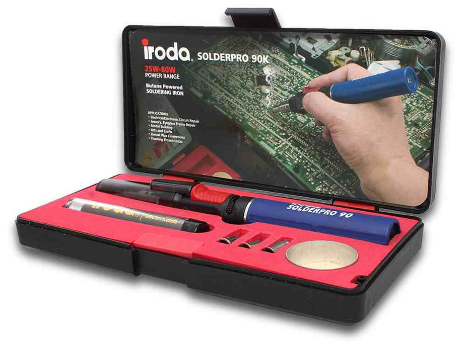 Iroda Butane Soldering Iron Kit 90W