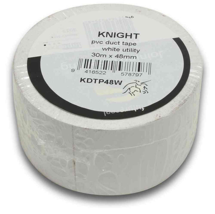 Knight PVC Duct Tape 48mm x 30m White