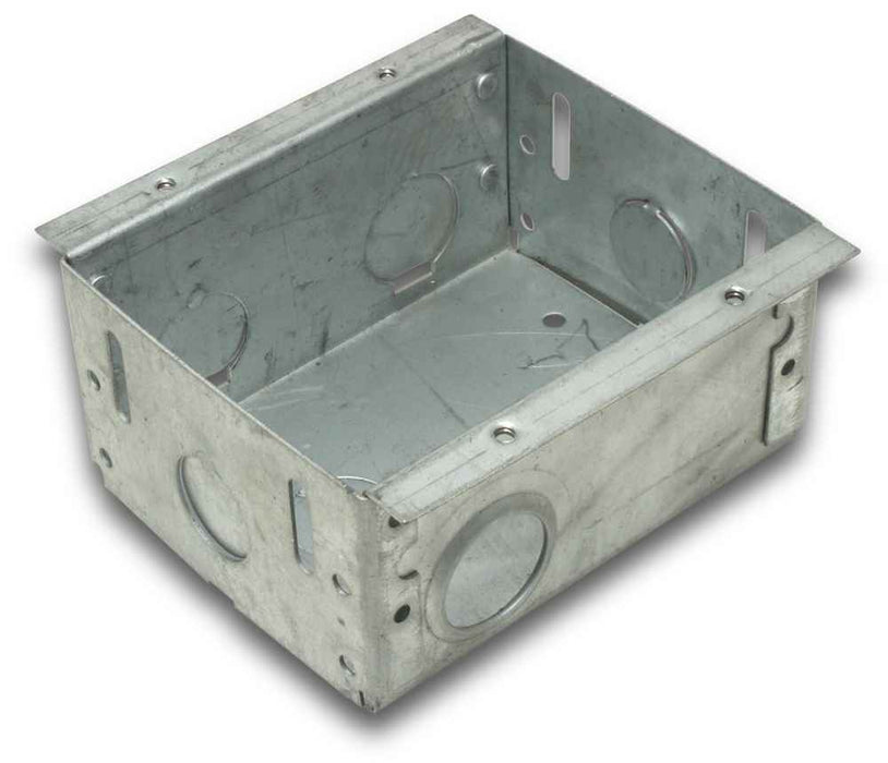 Flush Box Double Metal Galv