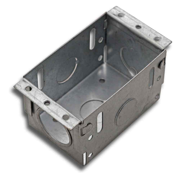 Flush Box Single Metal Galv