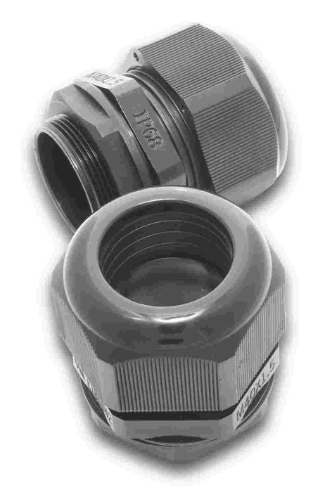 Nylon Cable Gland 40mm IP68 Black