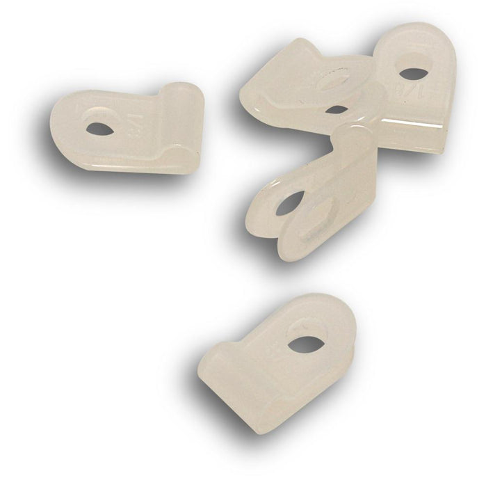 P Clip 3mm Nylon (Pkt100)
