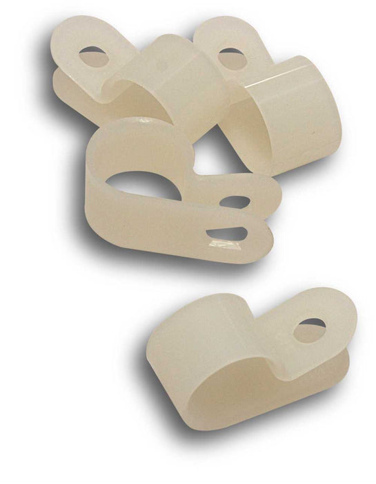 P Clip 13mm Nylon (Pkt100)