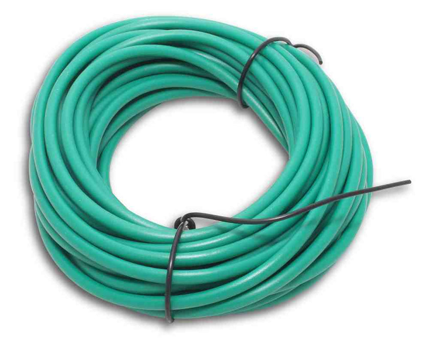 PVC Sleeving 4mm 10m Green Coil