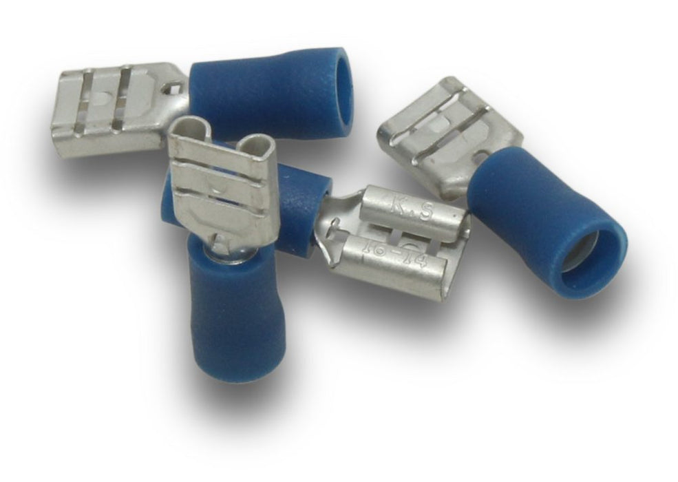 Fem Quick Connect 4.8mm Blue (Pkt15)