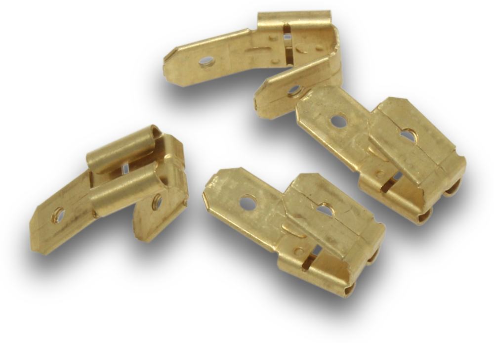 Quick Connect Adaptor 6.4mm Brass (Pkt30)