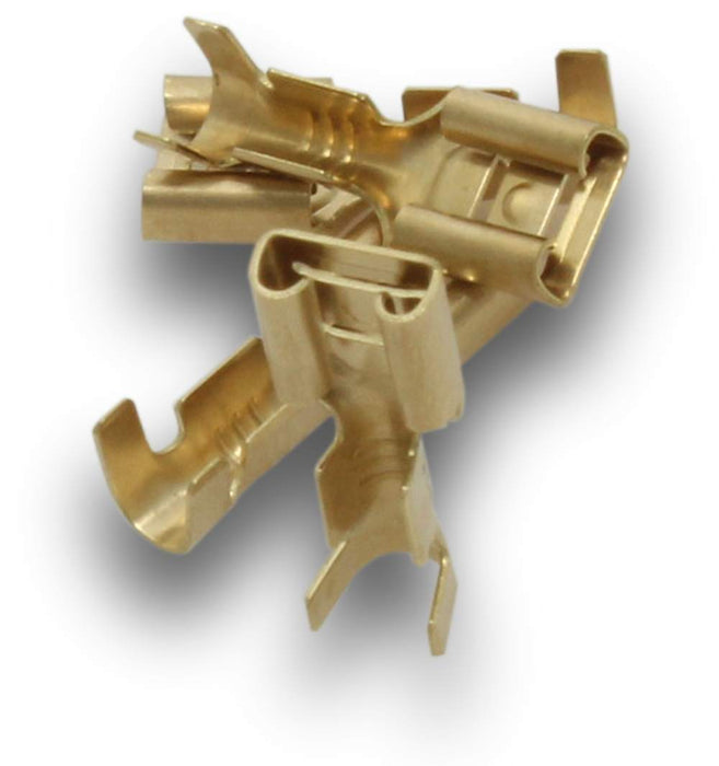Fem Quick Connect 6.4mm Brass (Pkt100)