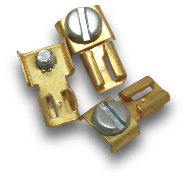 Quick Connect Screw 6.4mm Brass (Pkt5)