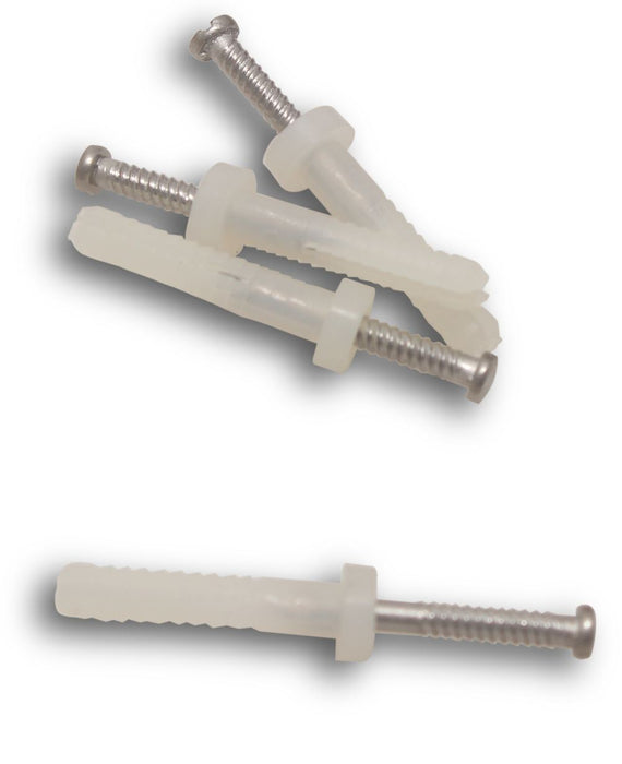 Rawlplug Nylon Anchor 5x 25mm with S/Steel Nail (Jar100)