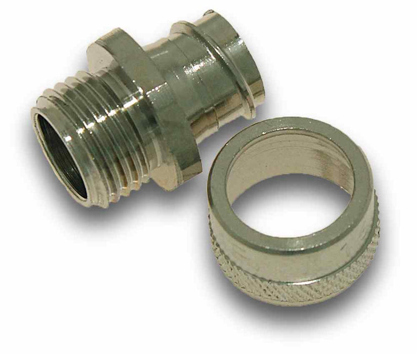 SP Conduit Adaptor Straight 25mm Metal