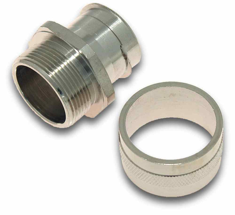 SP Conduit Adaptor Straight 40mm Metal