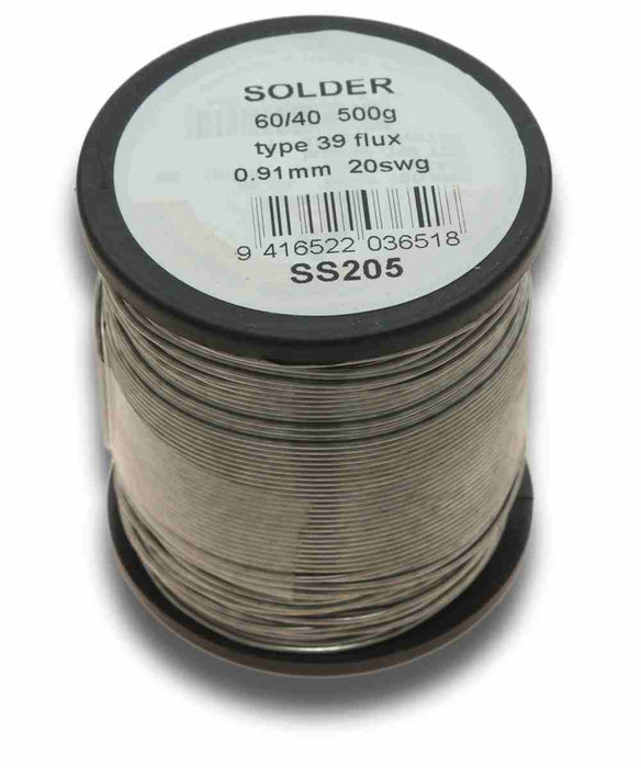 Resin Core Solder 20swg 60/40 Wire .5kg